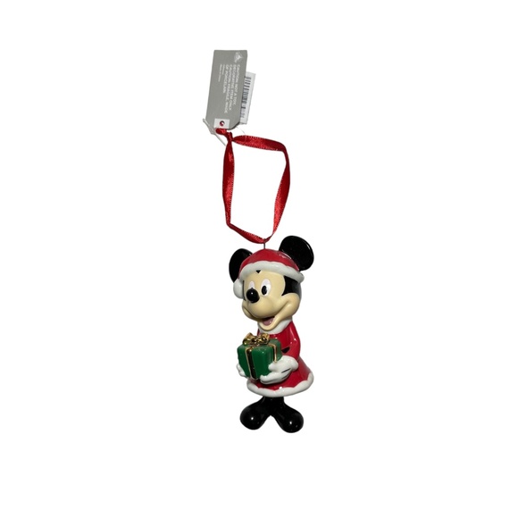Disney Parks Mickey Mouse Porcelain Ornament - Picture 1 of 1